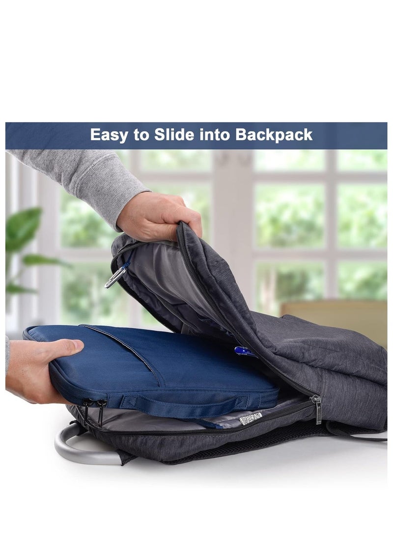 XICEN Sleeve Case Carrying Bag for 12-13.3 Inch Tablet, Compatible with iPad Pro M4 & iPad Air M2 2024, 12.9-in iPad Pro M2&M1 6th/5th 2022-2018, Surface Pro 9/8/X/7/6, Galaxy Tab S8/S8+ - Image 5